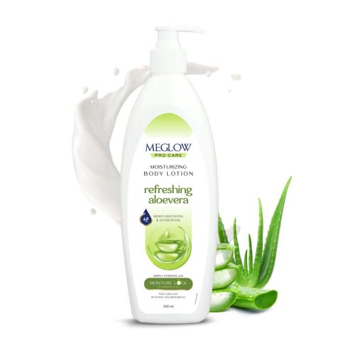 Meglow Refreshing Aloevera Moisturizing Body Lotion