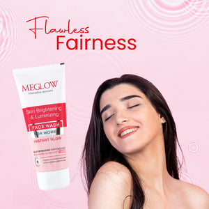 Meglow Women Instant Glow Face Wash 