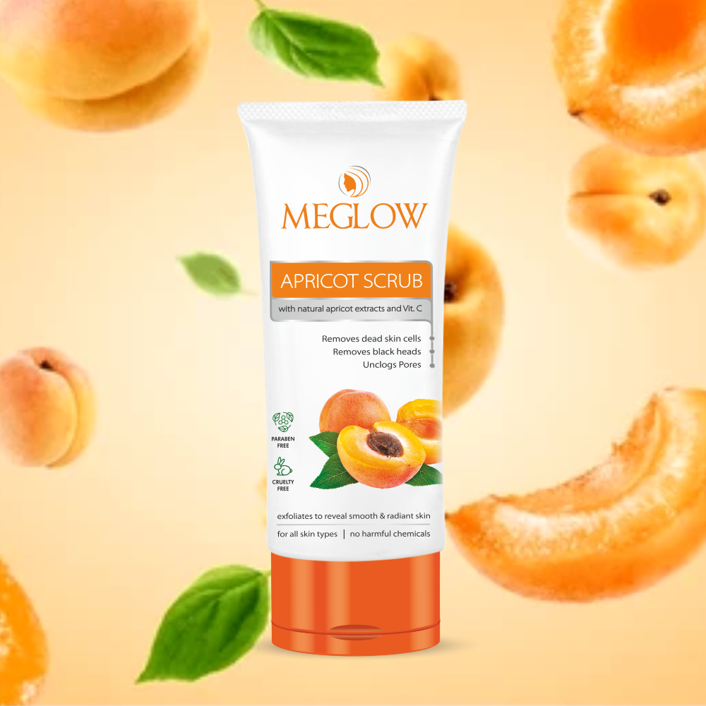 Meglow Apricot Scrub 70g