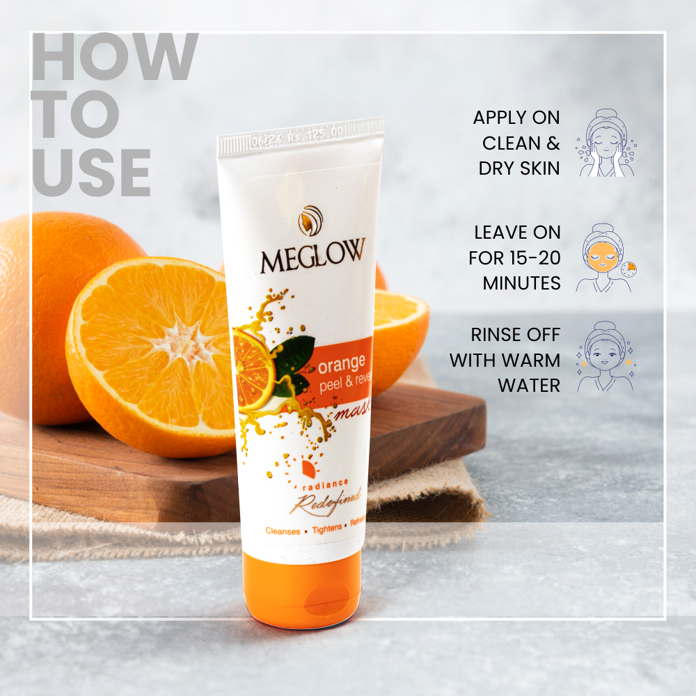 Meglow Orange Peel and Reveal Mask 70g