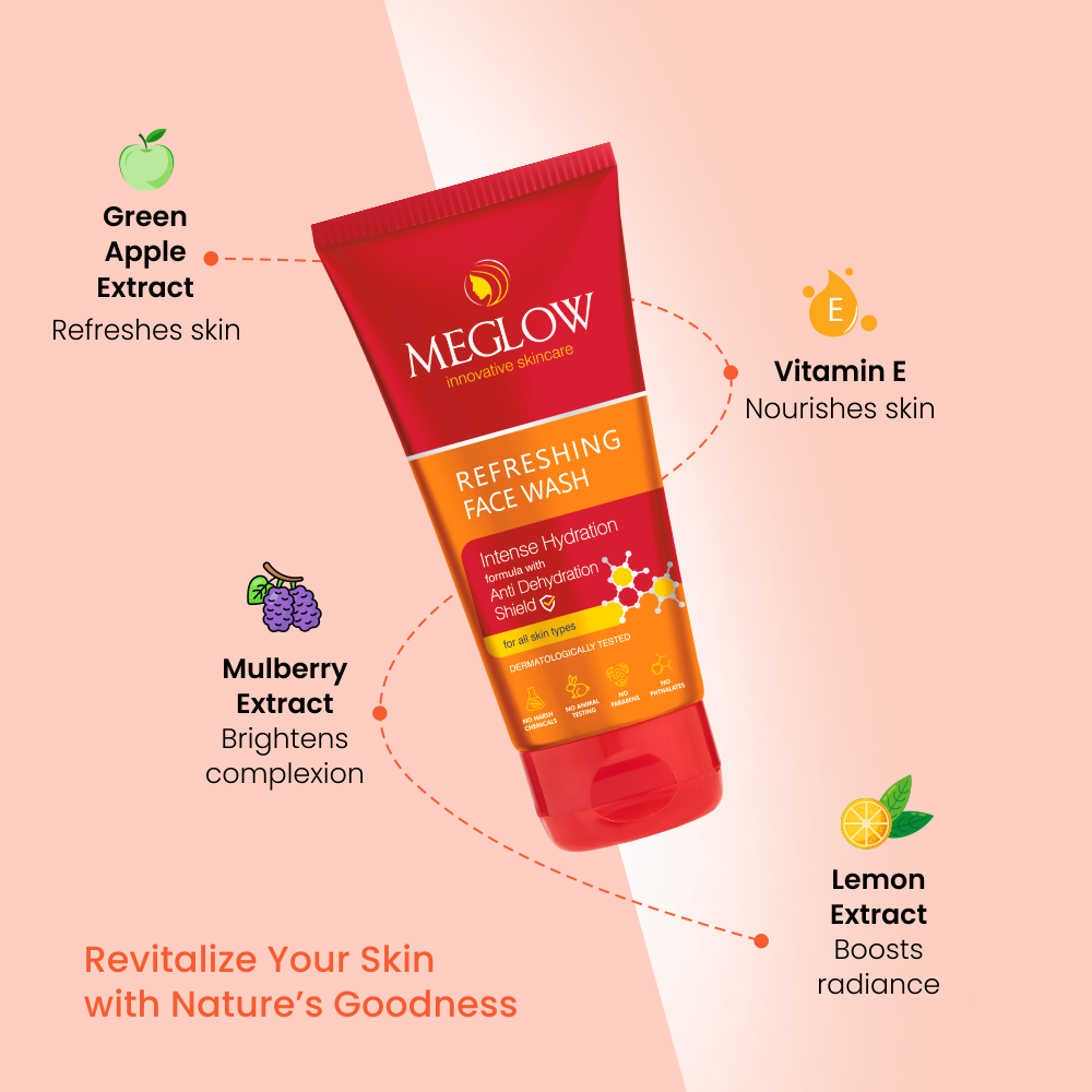 Meglow Refreshing Face Wash