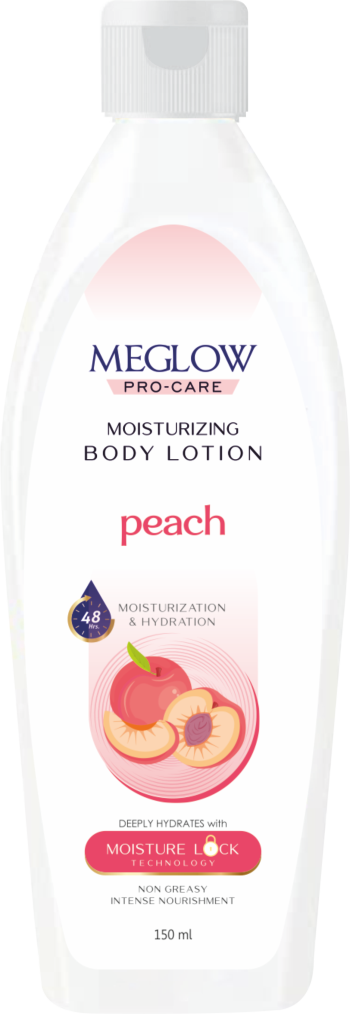 Meglow Peach Moisturizing Body Lotion