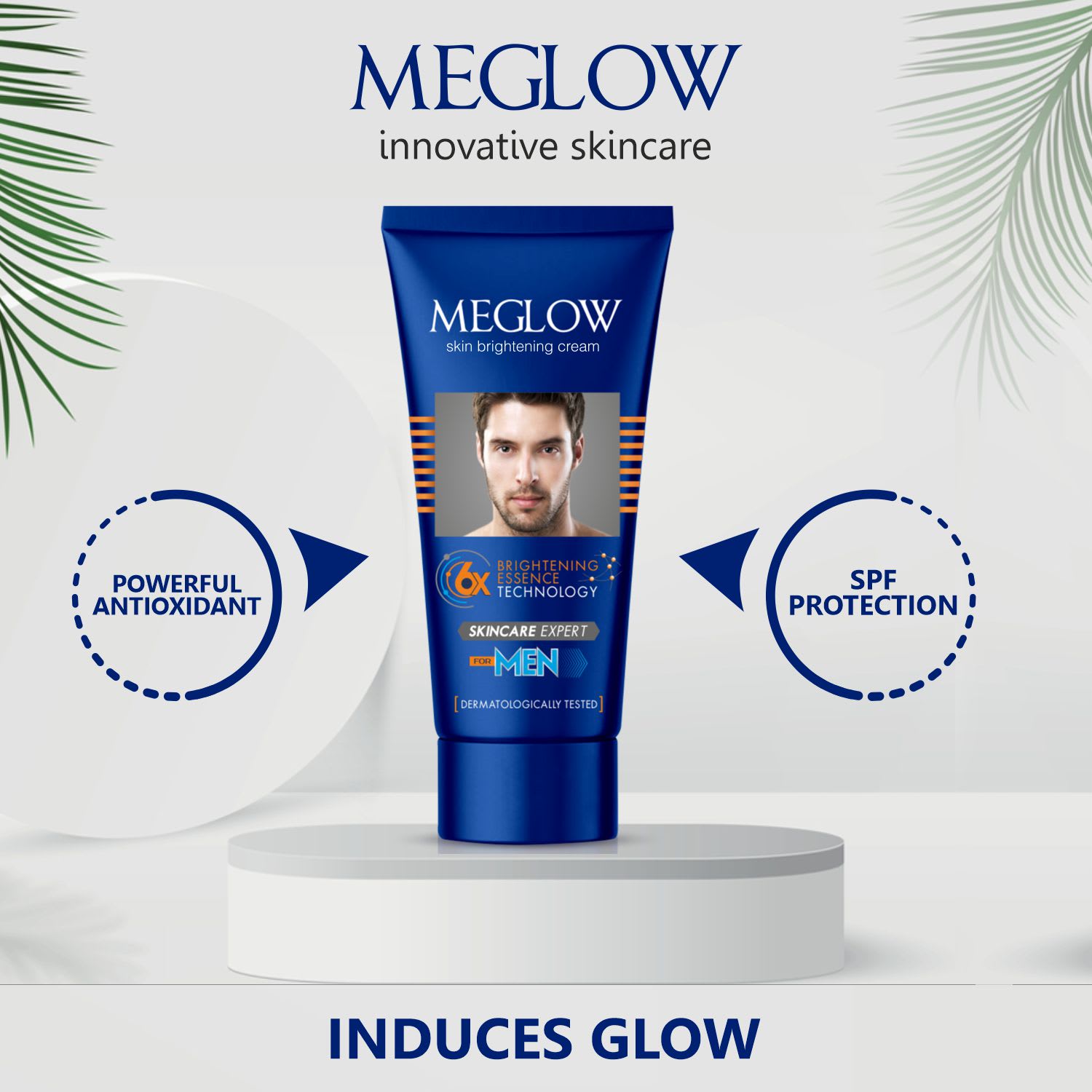 Meglow Skin Brightening & Lightening Cream for Men