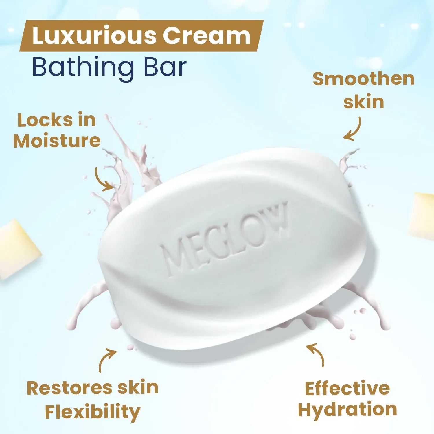 Luxurious Cream
Bathing Bar