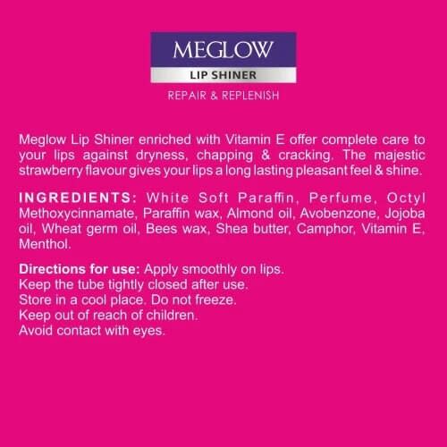 Meglow Lip Shiner Ingredients 